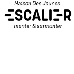 Logo Maison des jeunes de Brossard, L’Ecalier en mon temps